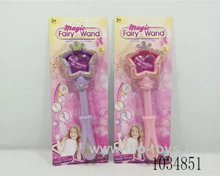 magic stick with music&light include battery  2color mixed loading in blister card
