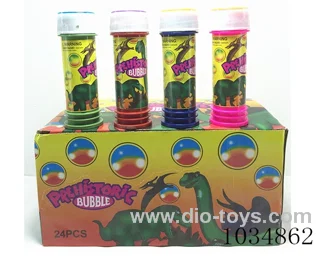 Bubble water in display box