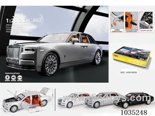 1:20 pull back alloy car W L/M in display box