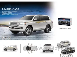 1:24 pull back alloy car W L/M in Gilf box