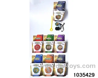 6cm alloy gyro with handle in color box