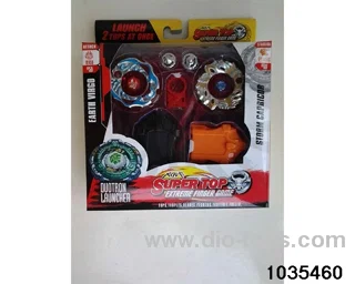 5.5CM Alloy Lighted Double Gyro with Battle Discs in window box