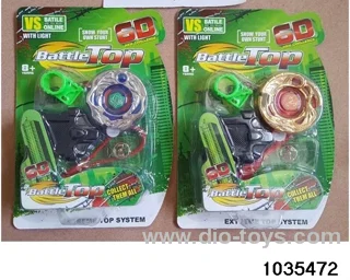 5.5CM Alloy Lighting Gyro in Blister card
