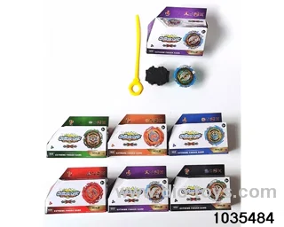 6cm Alloy Lighted Gyro in color box