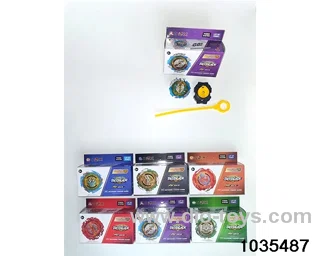 6cm Alloy Lighted Gyro in color box