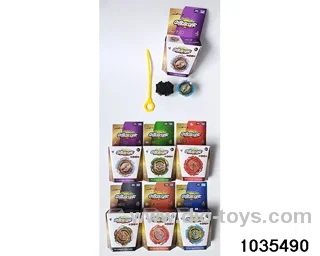 6cm Alloy Lighted Gyro in color box