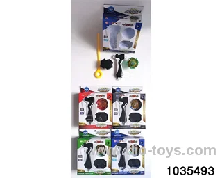 6cm alloy lighted gyro with handle in window box