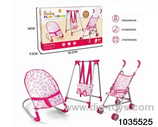 iron stroller，Rocking chair, swing