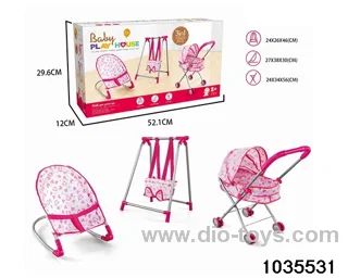 iron stroller，Swings, rocking chairs