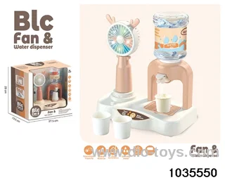 Multi-function fan water dispenser in window box