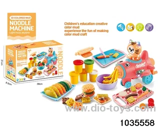 Lighted Music Airplane Noodle Machine in color box