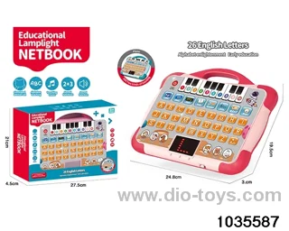 English Tablet Learning Machine in color box