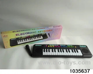 electronic keyboard in color box