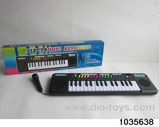 electronic keyboard in color box