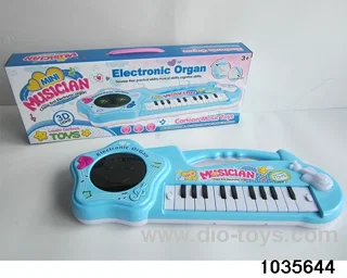 electronic keyboard in color box