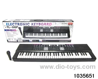 electronic keyboard in color box