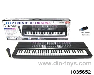 electronic keyboard in color box