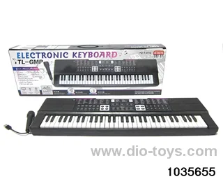 electronic keyboard in color box