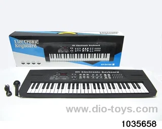electronic keyboard in color box