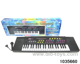 electronic keyboard in color box