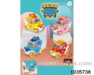 Electric Gear Vehicle 6 Lights in color box