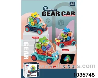 Electric Gear Vehicle 6 Lights in color box