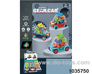 Electric Gear Vehicle 6 Lights in display box