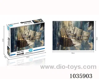 1000pcs puzzle in BOX
