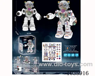 Electric robot in Color box