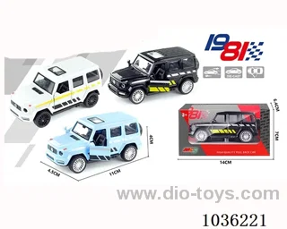 1:43 pullback alloy car in window  box