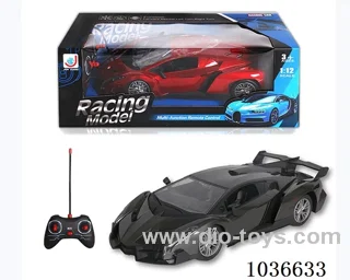 1:12 4ch RC car with light 2color mixed loading  not include battery