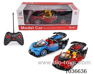 1:14 5ch RC car with light 2color mixed loading  not include battery