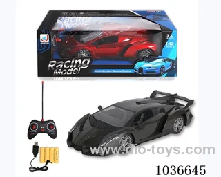 1:12 4ch RC car with light  2color mixed loading include battery
