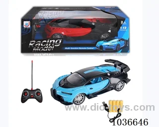 1:12 4ch RC car with light  2color mixed loading include battery