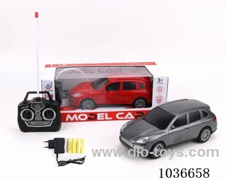 1:18 4ch RC car with light  2color mixed loading not include battery