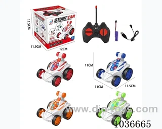 RC car with light 4color mixed loading  include battery