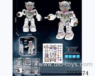 Electric robot in color box