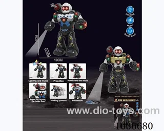 Electric robot in color box