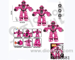 Electric robot in color box