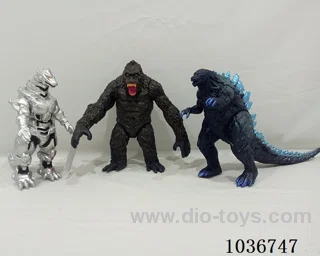 6.5寸 Vinyl animal 3sets mixed loading  in opp bag