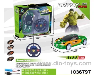 1:14 RC car with light(contracted electricity) in window box
