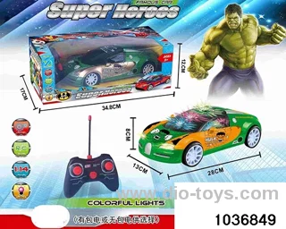 1:14 4ch RC car with 3D light(no electricity) in window box
