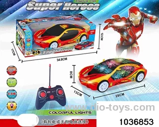 1:14 4ch RC car with 3D light(no electricity) in window box