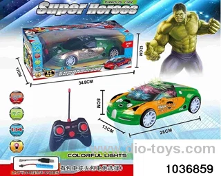 1:14 4ch RC car with 3D light(contracted electricity) in window box