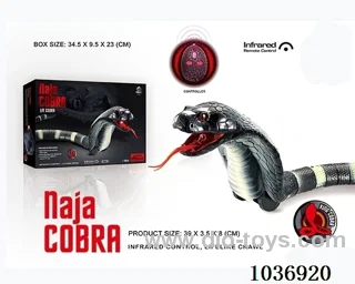 Infrared RC snake with USB charging cable 2color mixed loading