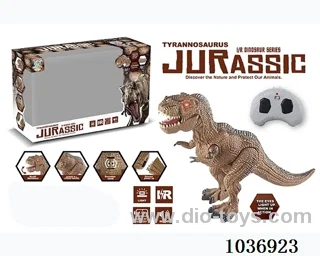 Infrared RC dinosaur in window box