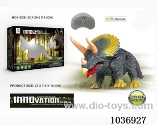 Infrared RC dinosaur in window box