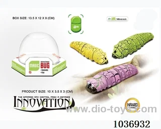 RC Yo-yo worm 2sets&6color mixed loading in window box