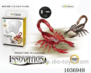 RC scorpion 2color mixed loading in window box