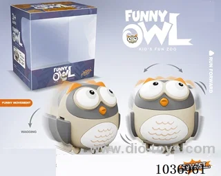 Electric swing  owl in window box